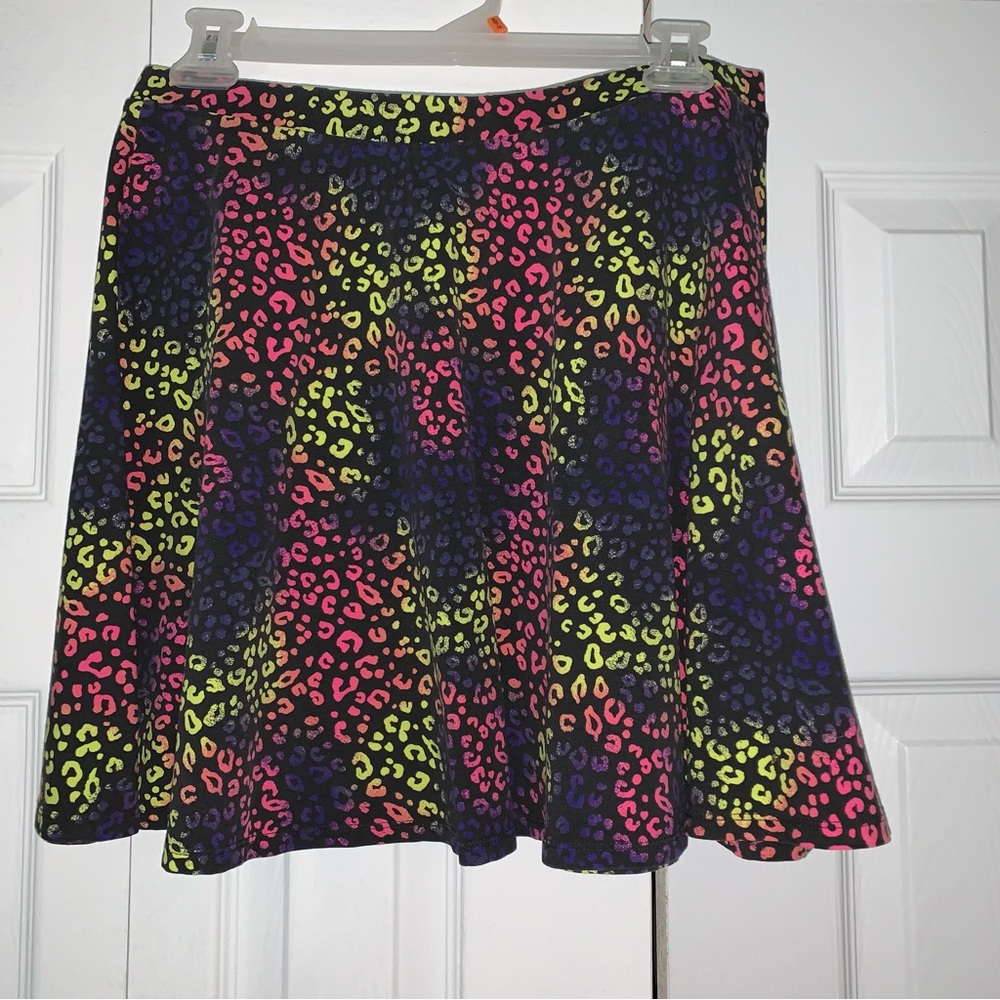Colorful printed skirt